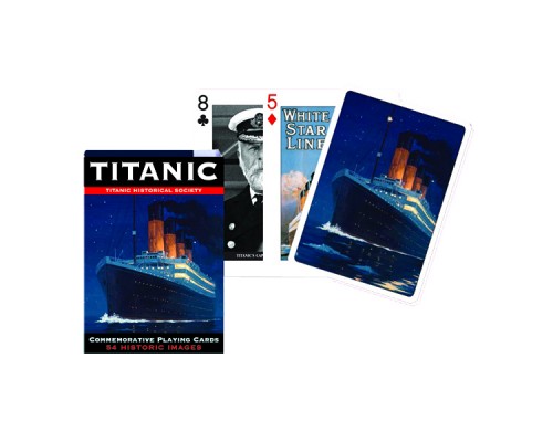 Jeu de cartes Titanic / Historique